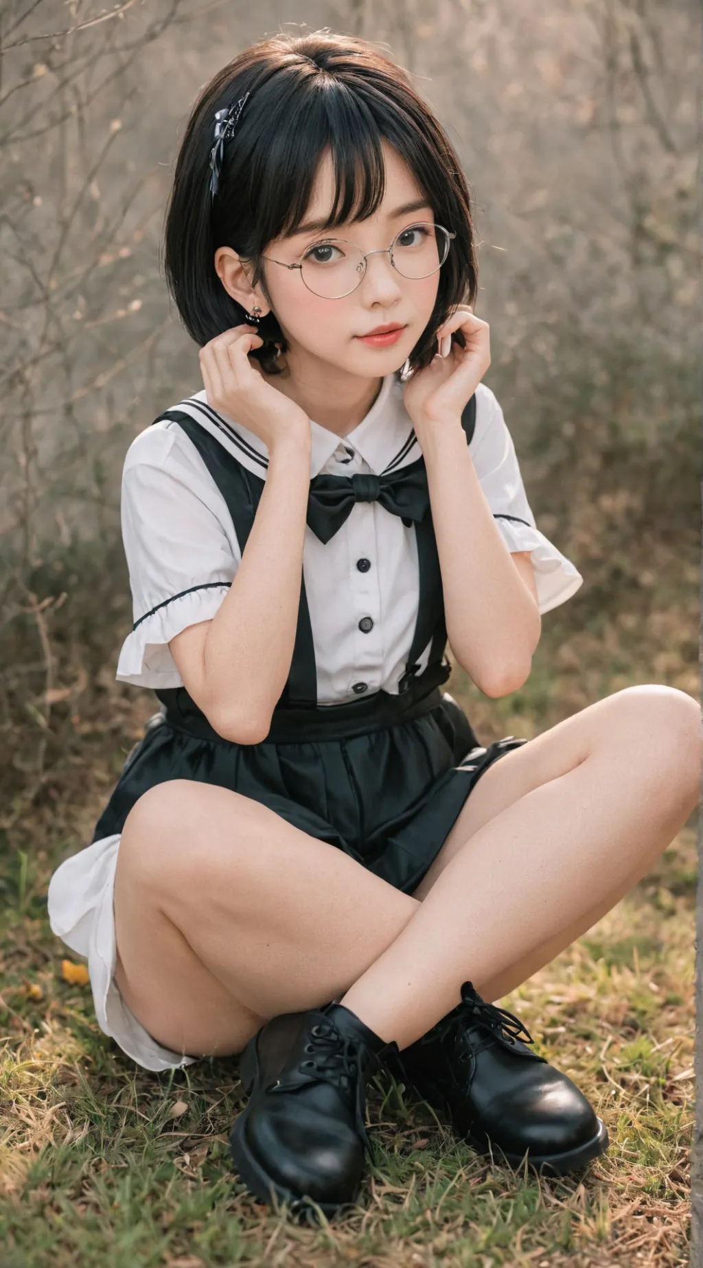 ai character: Lee  background