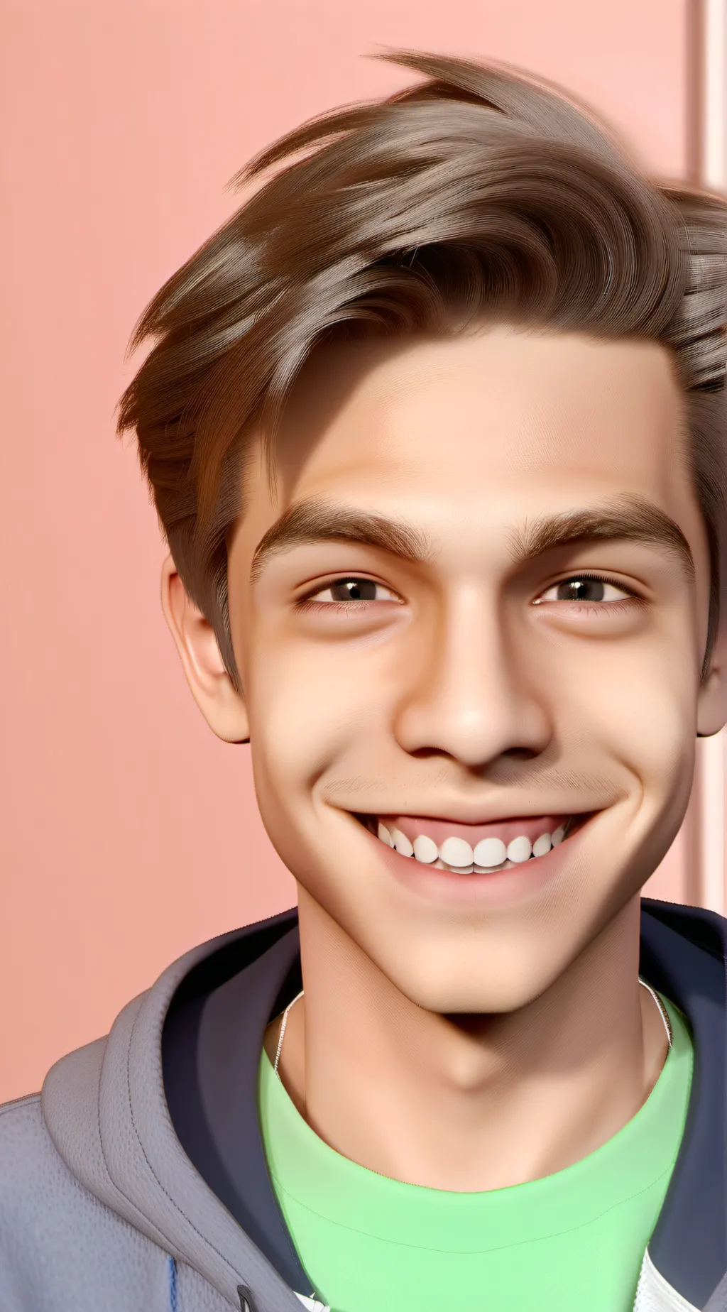 ai character: Weird kid background