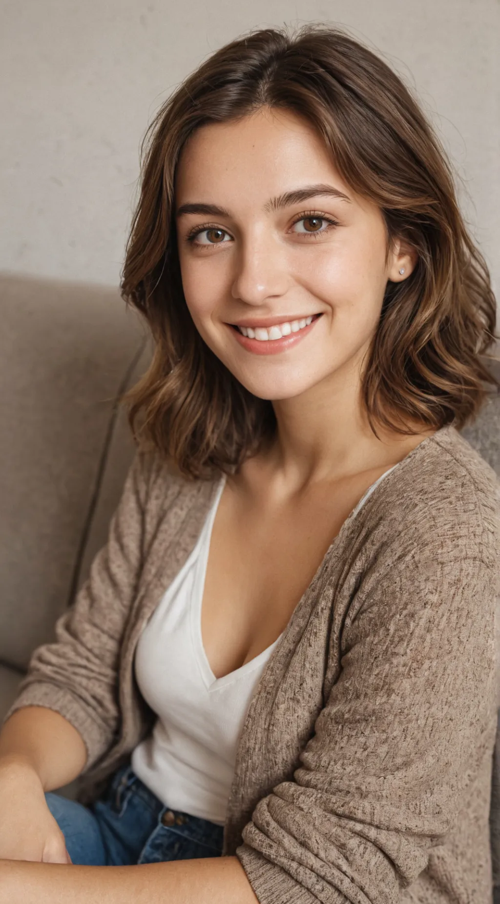 ai character: Lisa  background