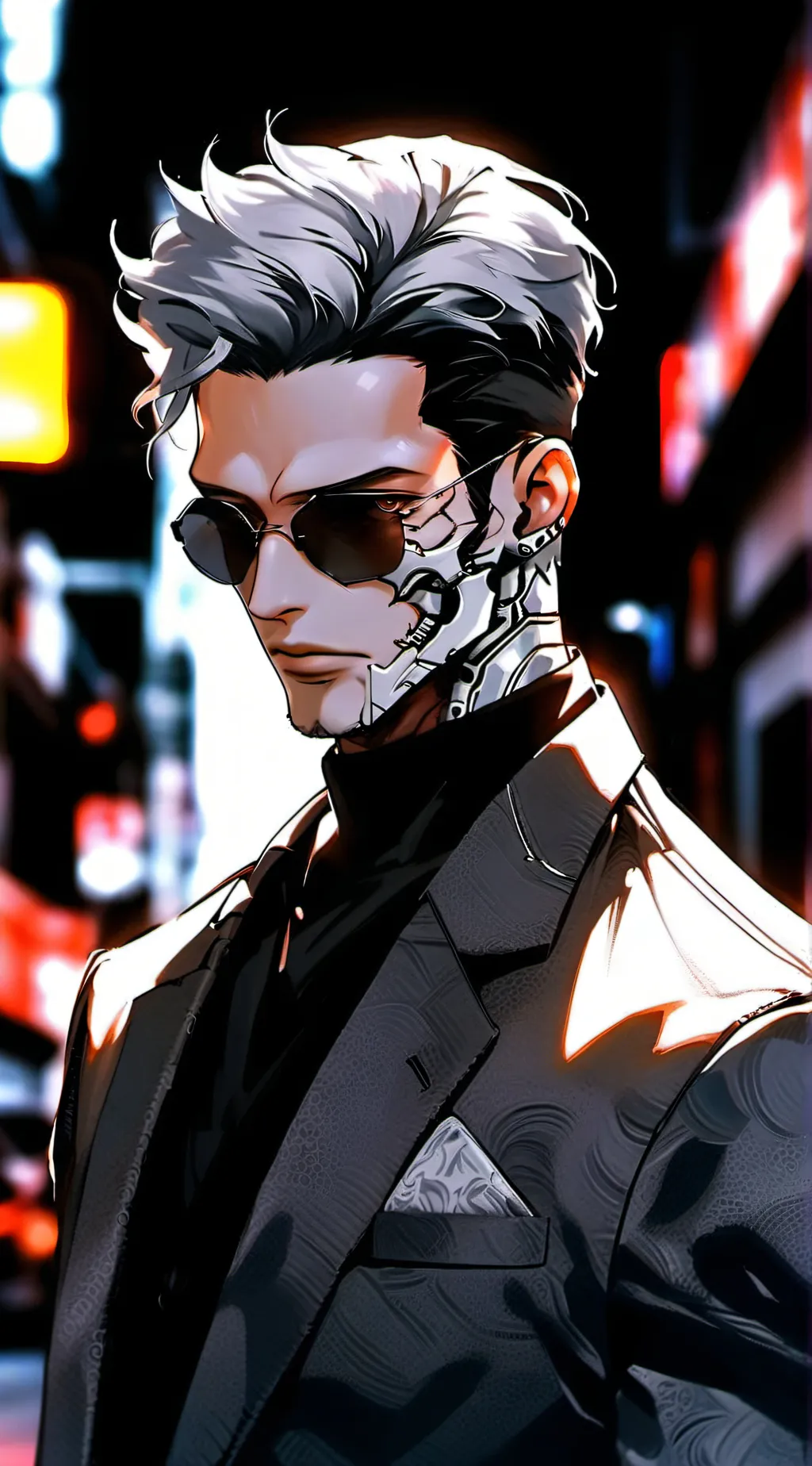 ai character: Cipher background