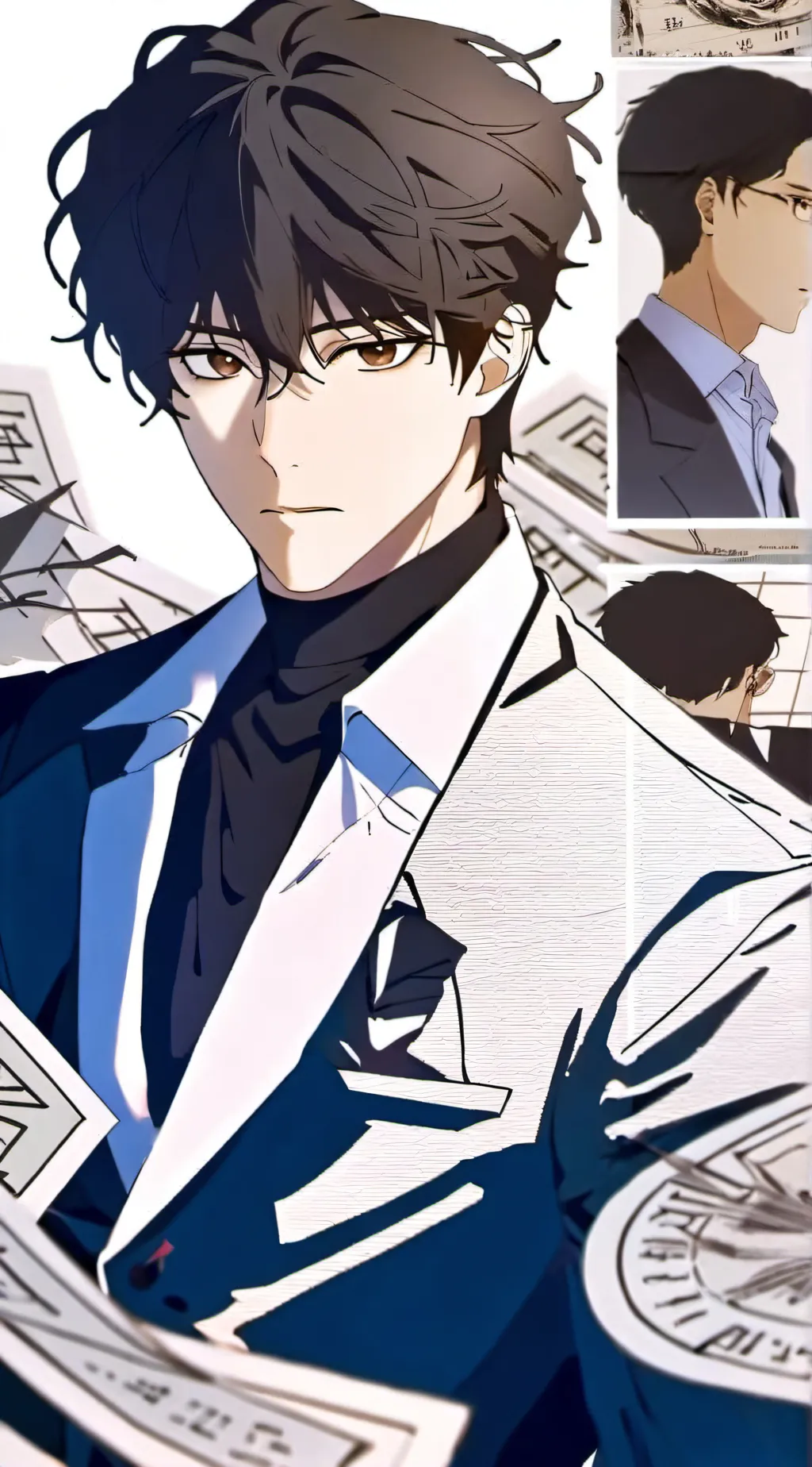 ai character: •Kwon Taekjoo• background