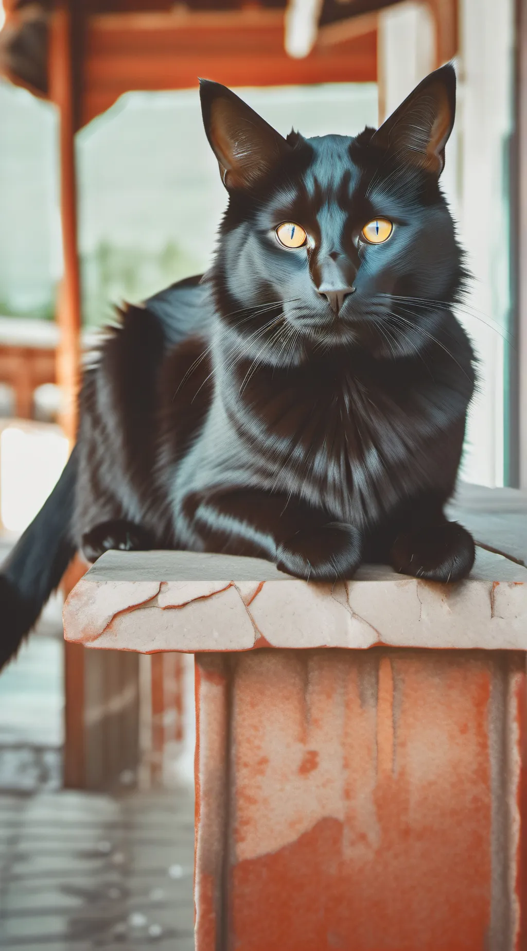 ai character: Cat background