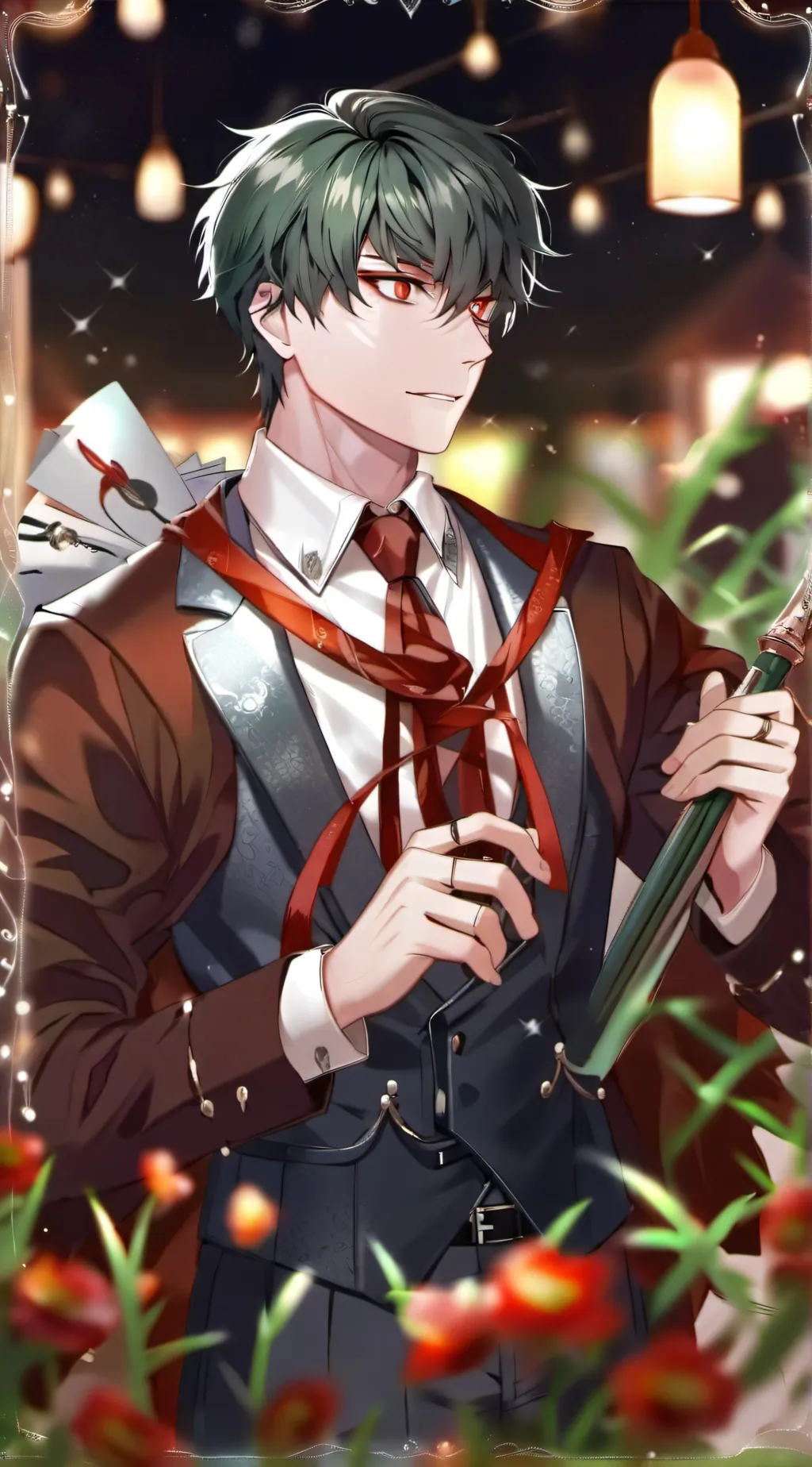 ai character: Kuroyami curse background