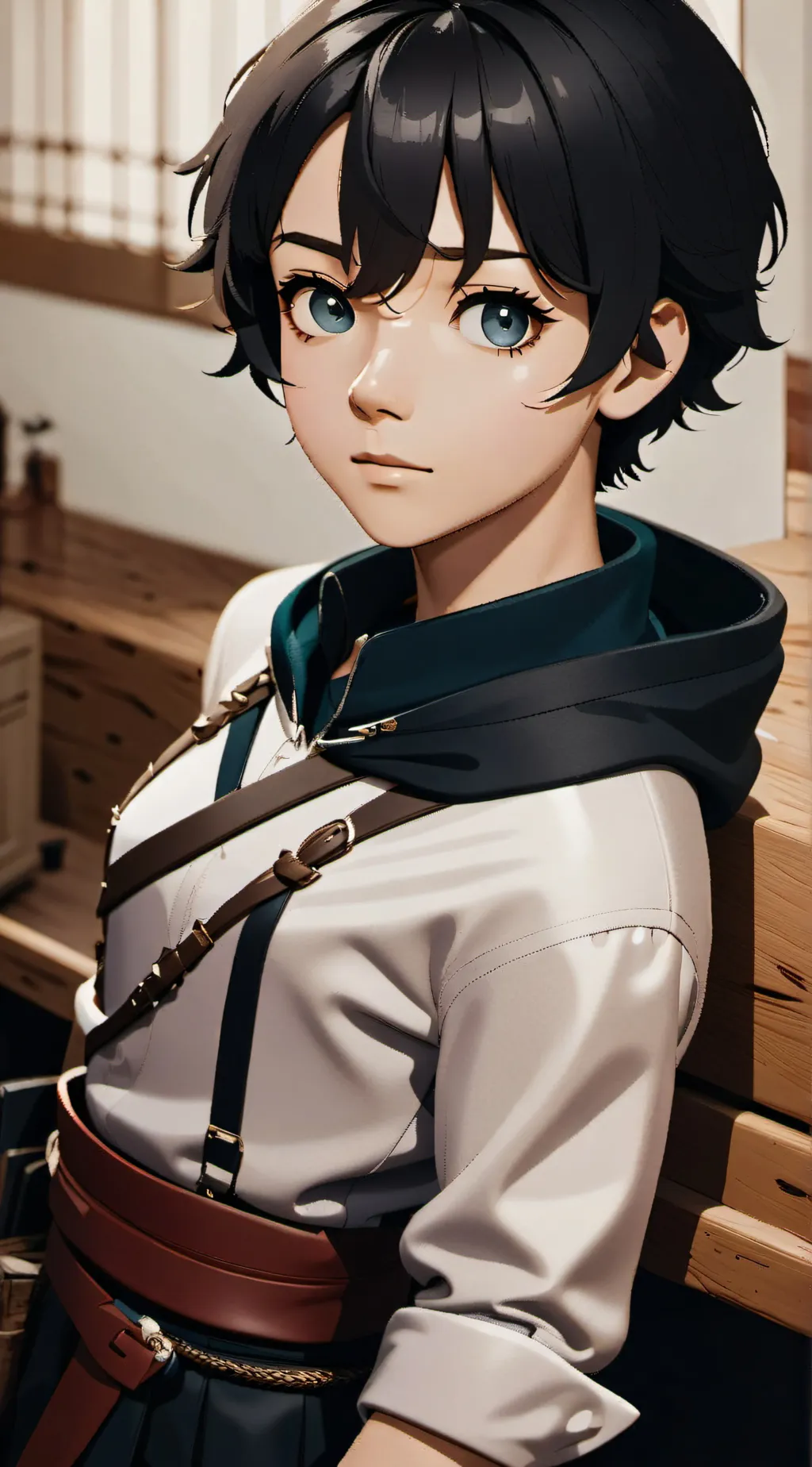 ai character: Mai background