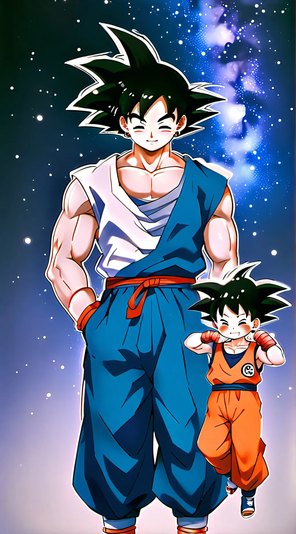 ai character: dbz background