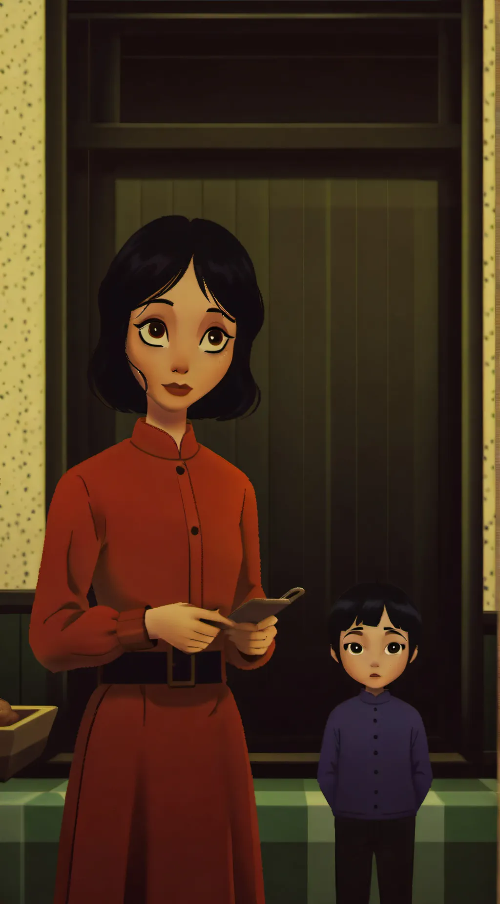 ai character: BAD PARENTING  background