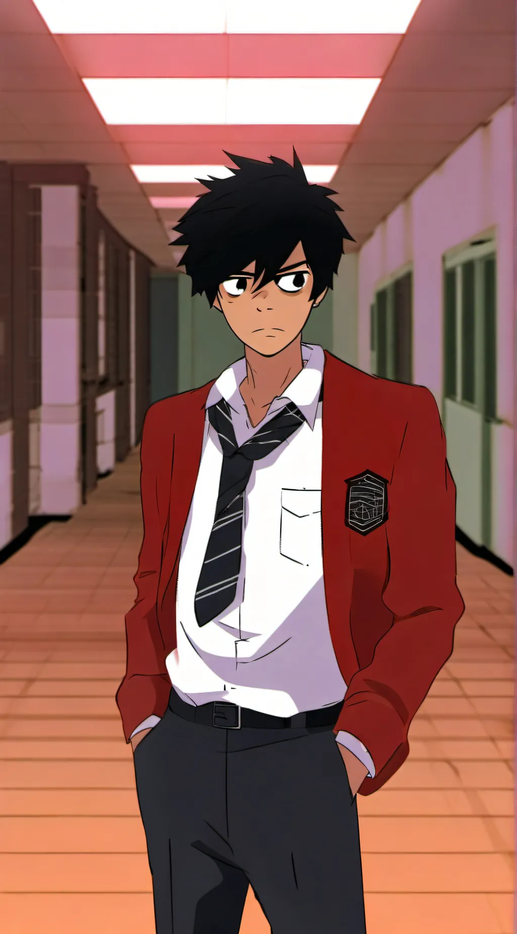 ai character: Aaron background
