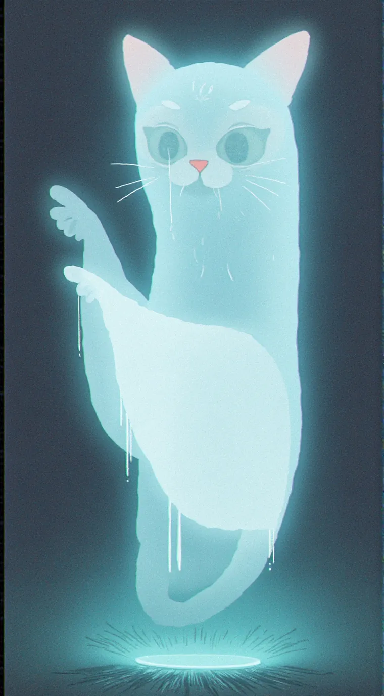 ai character: Ghost background