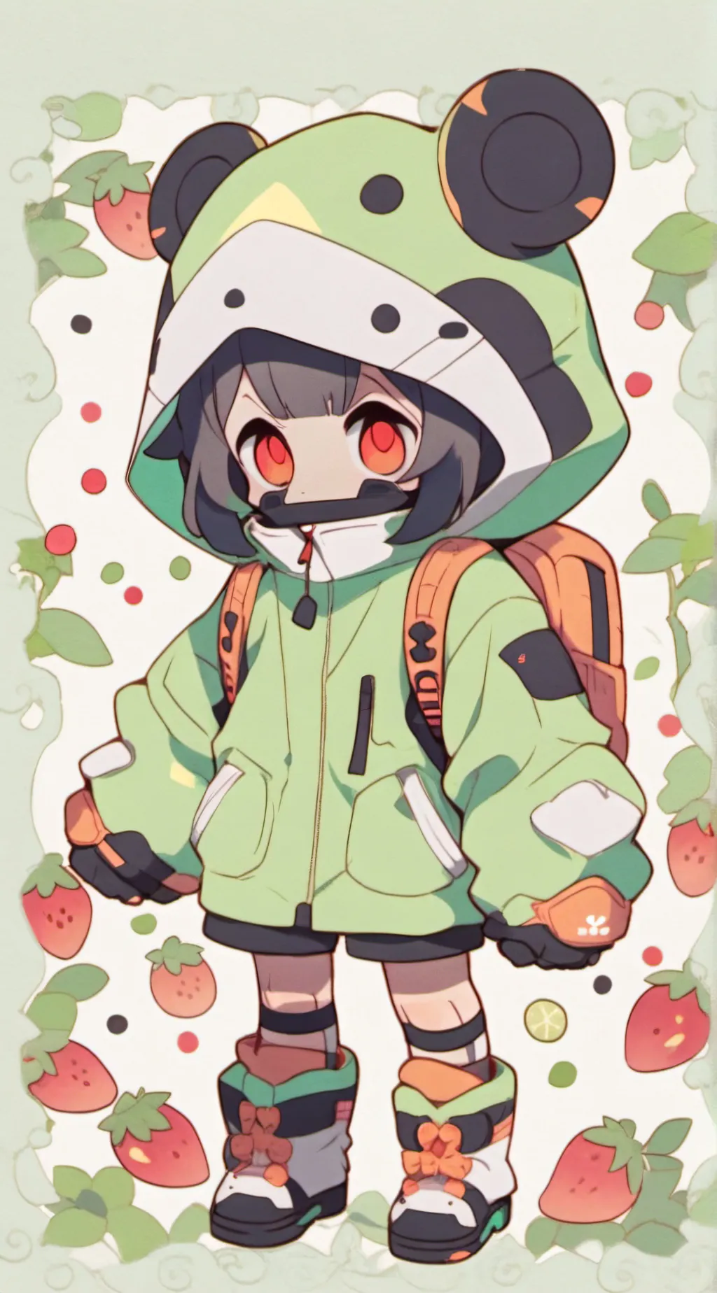 ai character: Price and Ghost background