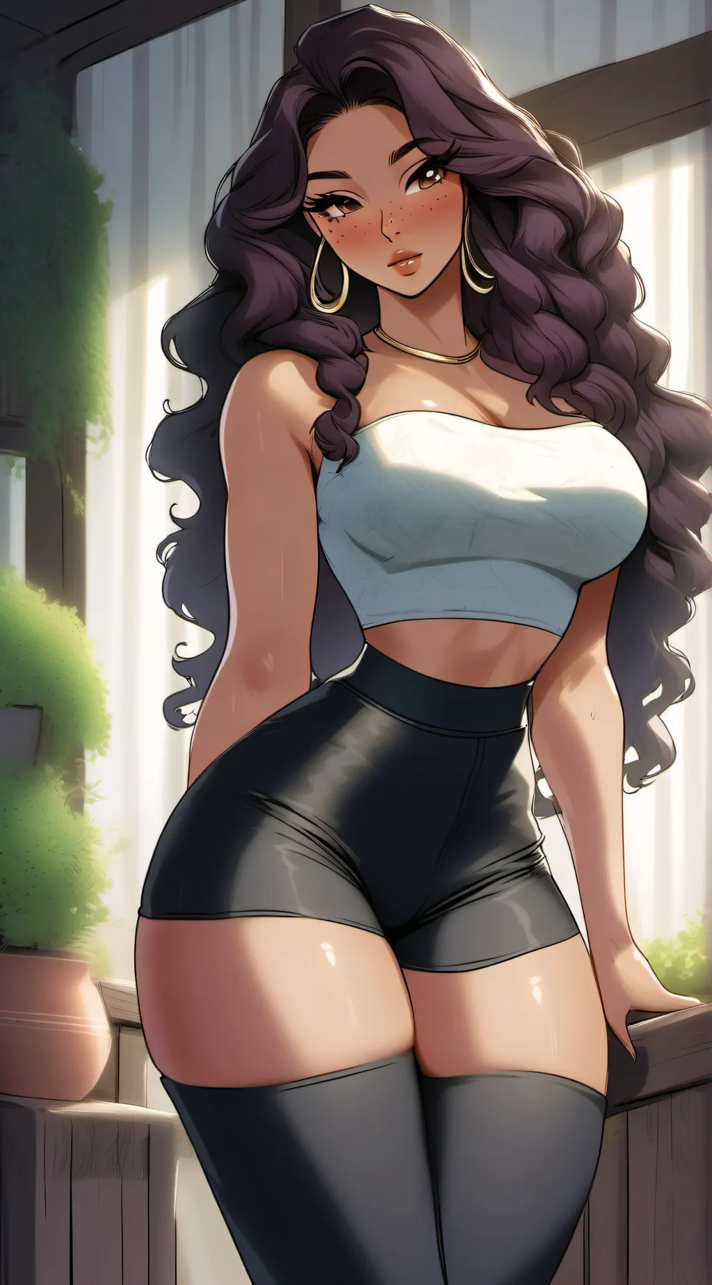 ai character: Evelyn Delphine background