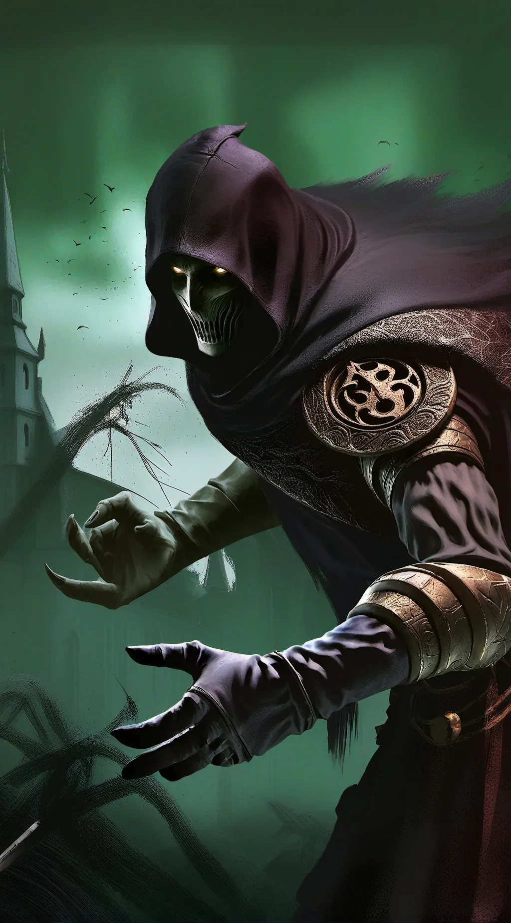 ai character: Shadow King background