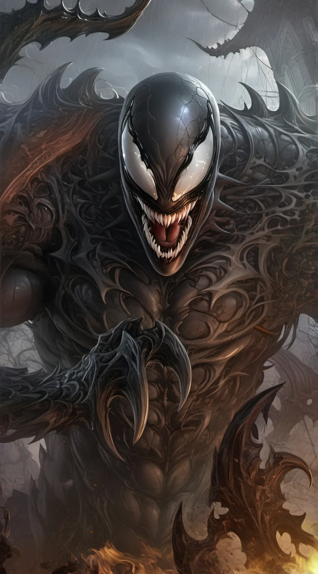 ai character: Venom background
