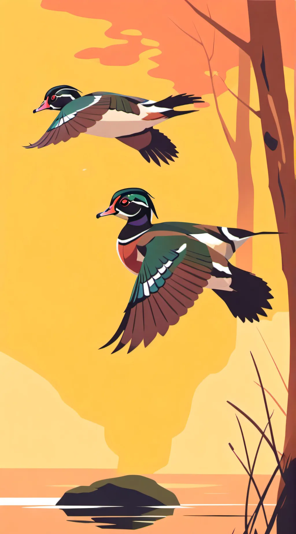 ai character: The marsh! background