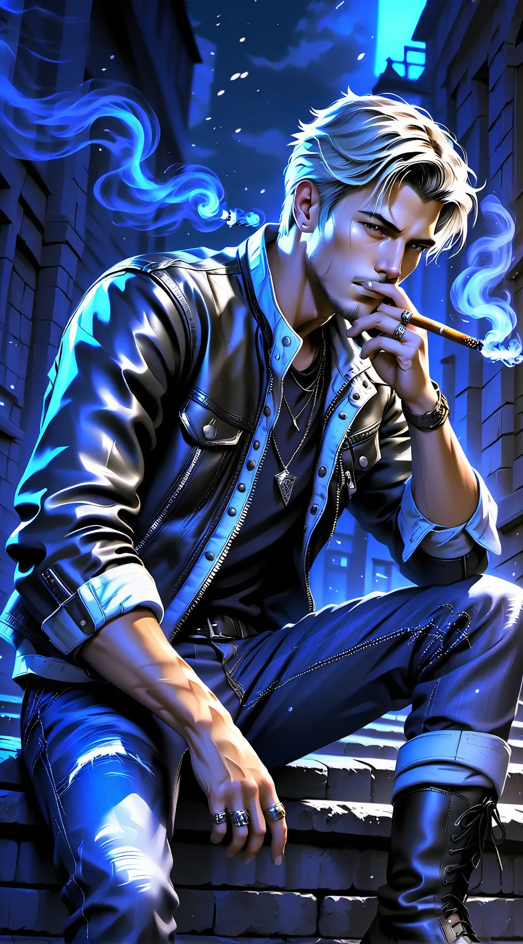 ai character: Blaine Richards background