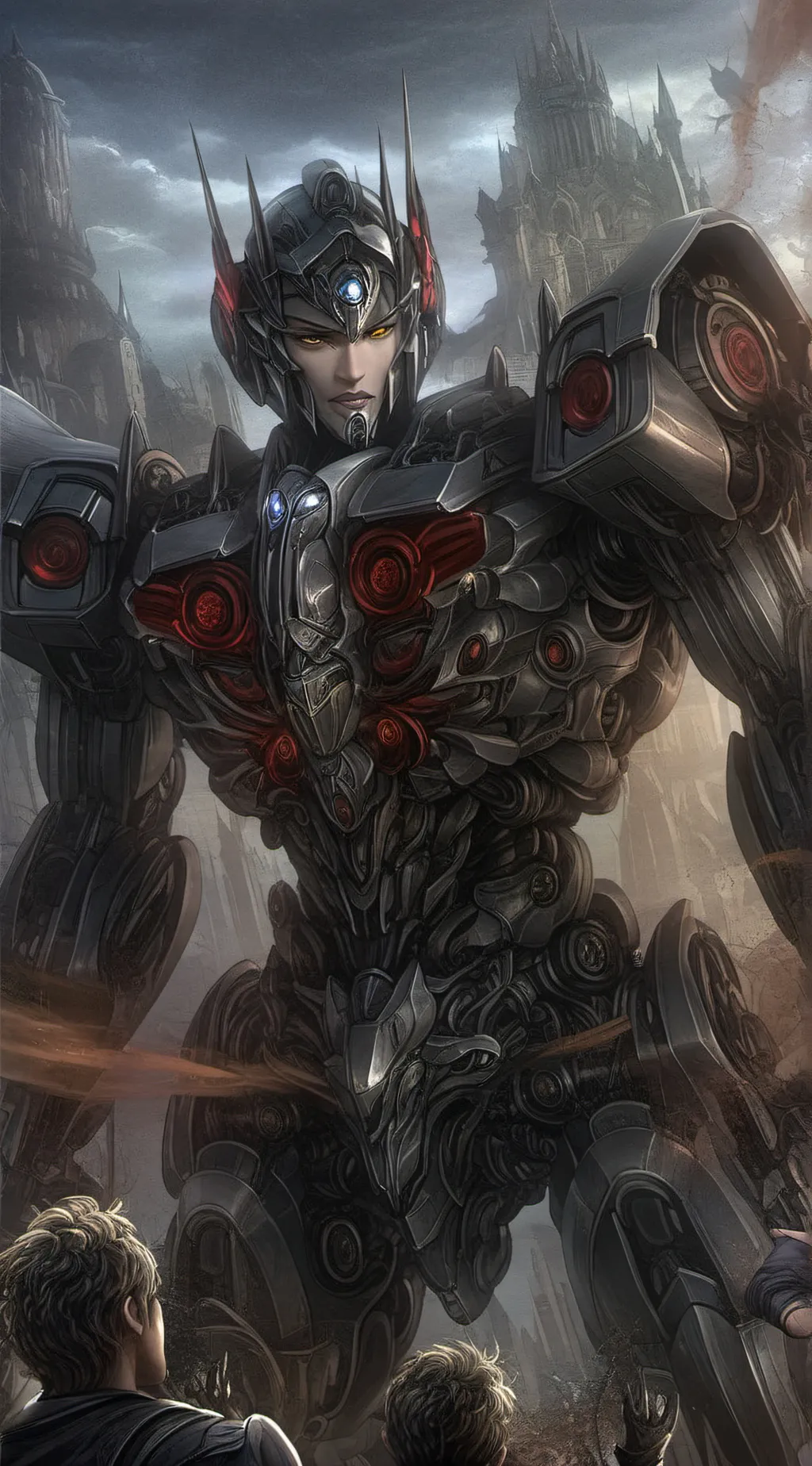 ai character: Transfomers Danger background