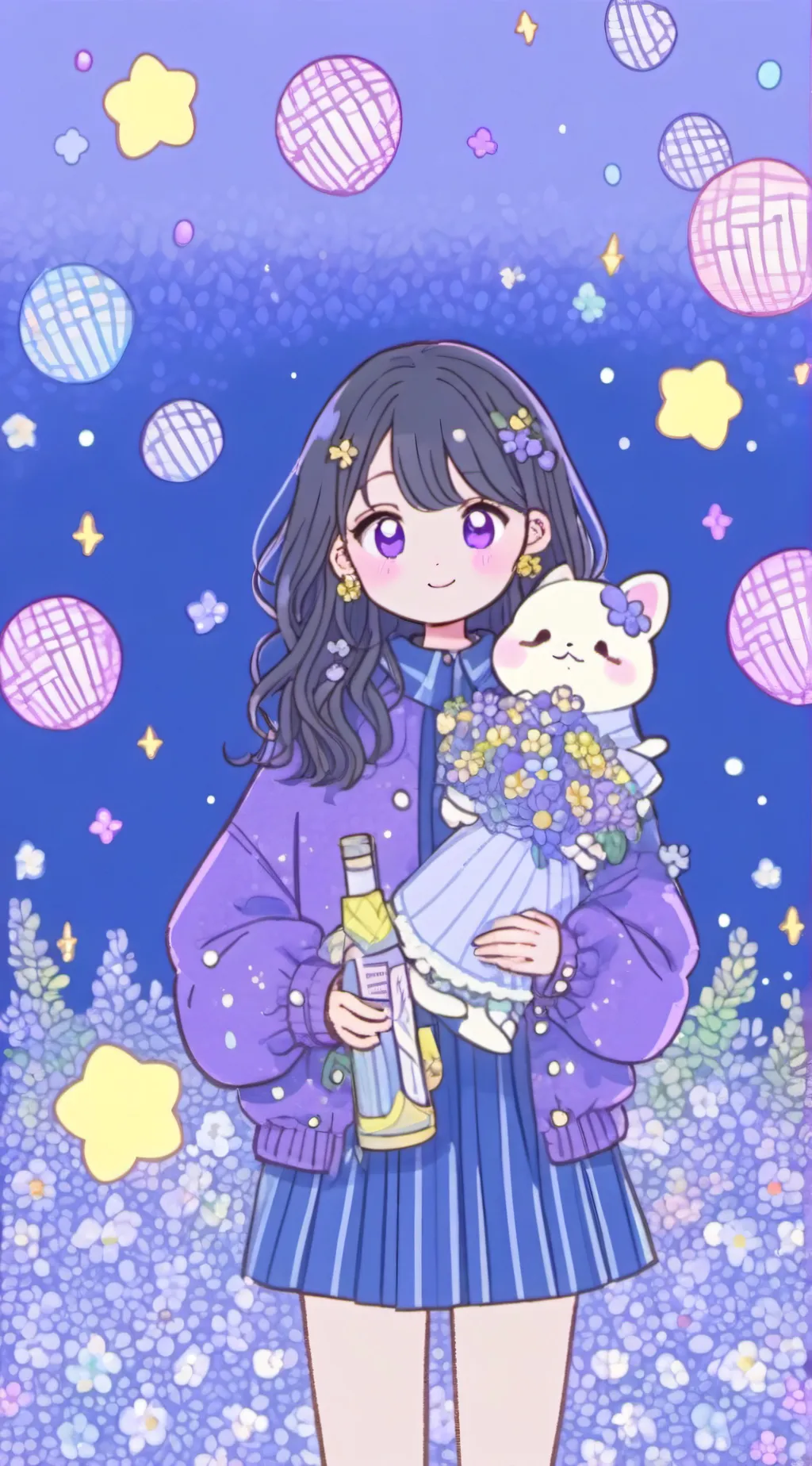 ai character: Party!  background