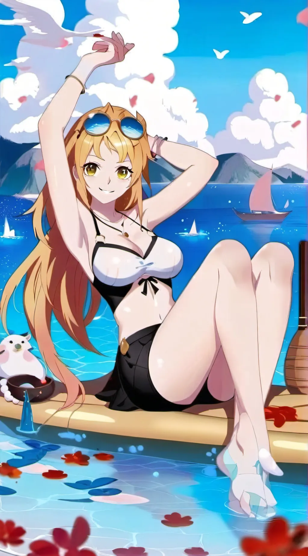 ai character: One Peice background