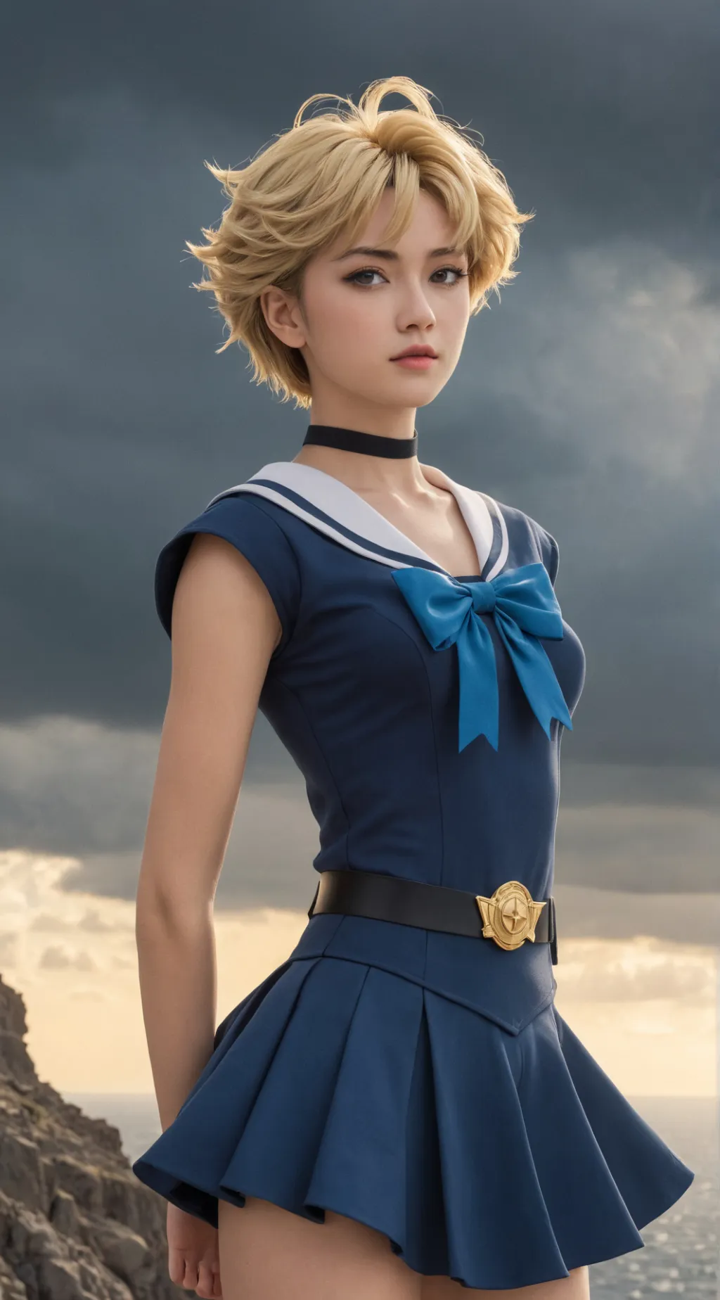 ai character: Sailor Uranus background