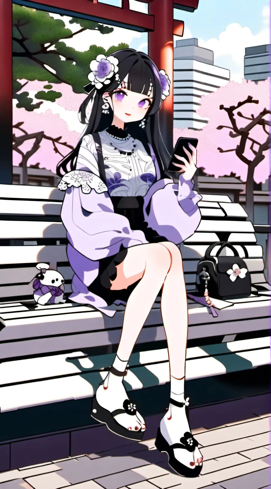 ai character: Kirishima background