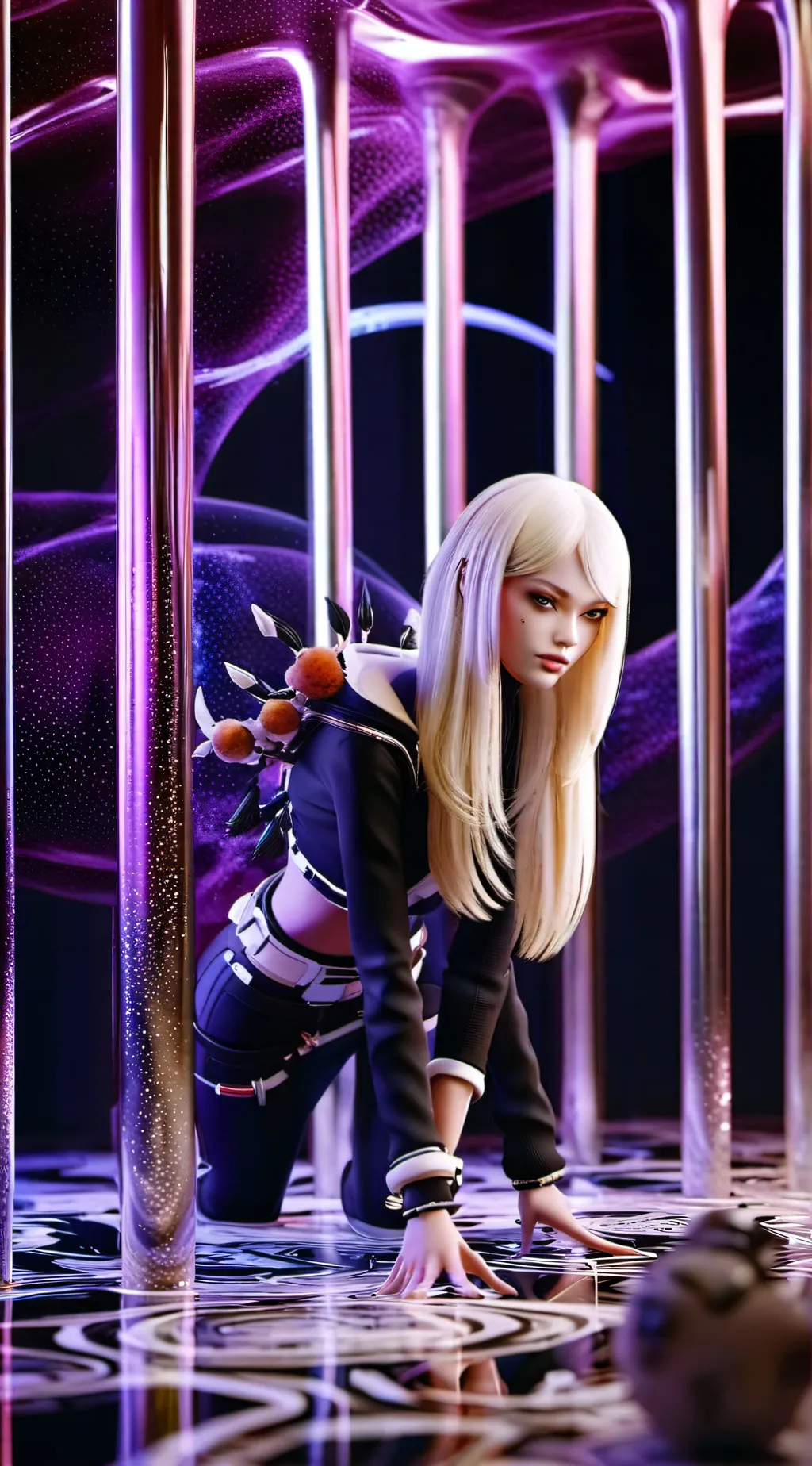 ai character: Zelia background