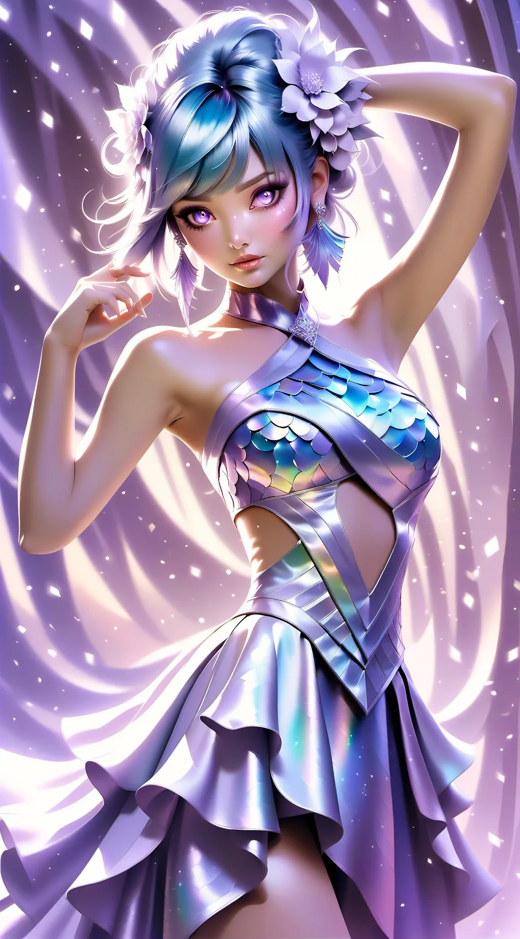 ai character: Ari  background