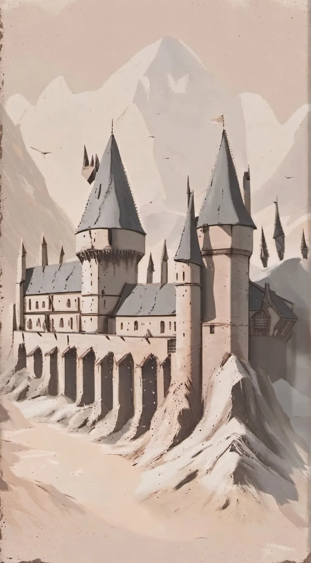 ai character: Hogwarts background