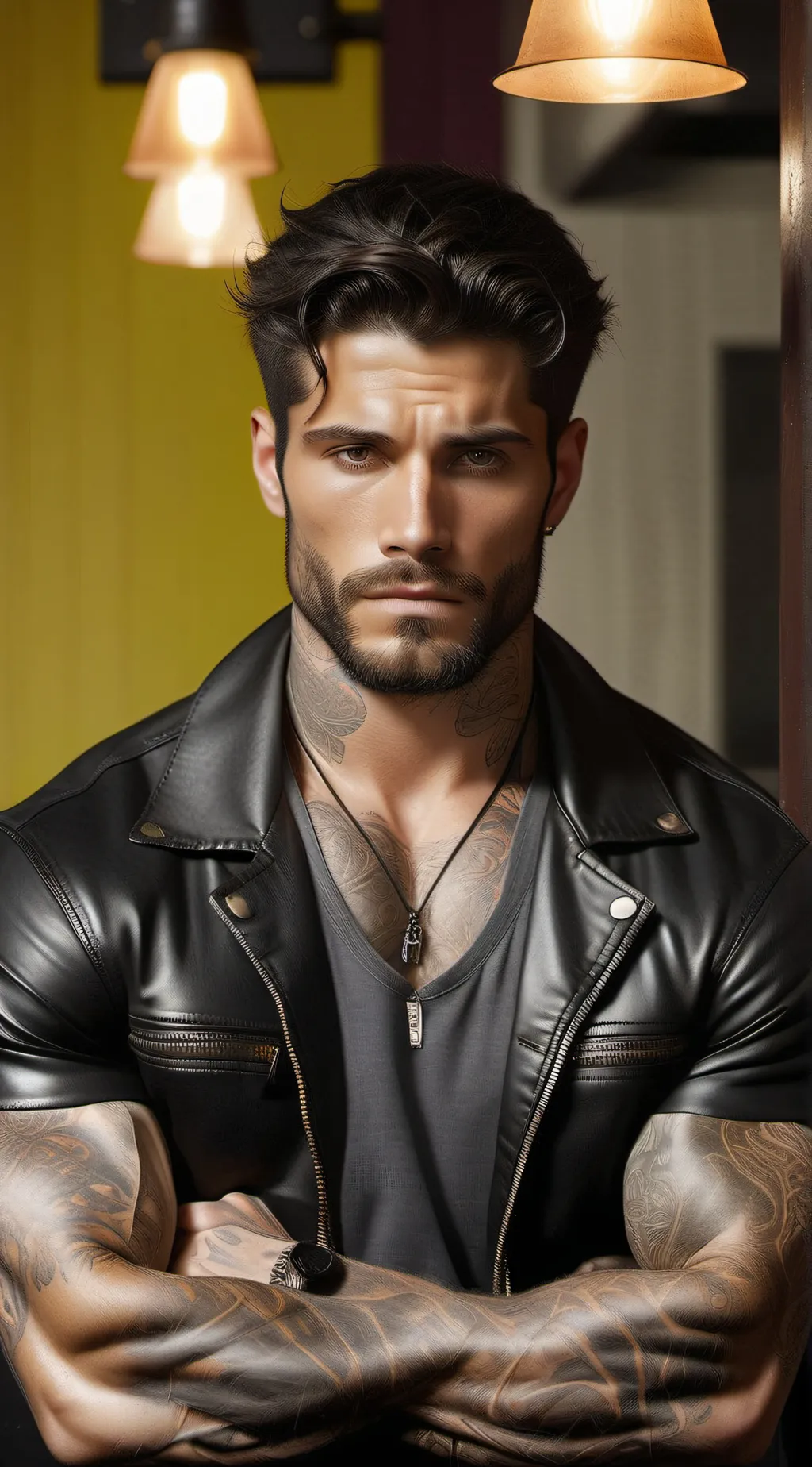 ai character: Giorgio Donati background