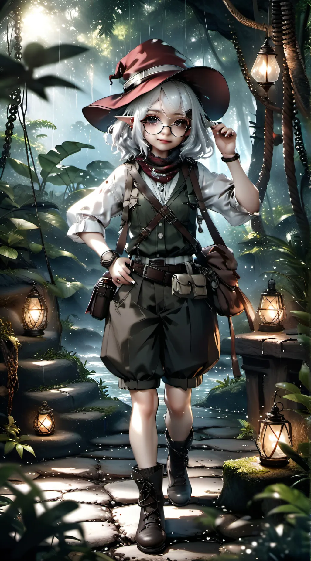 ai character: Evelyn Treestar background
