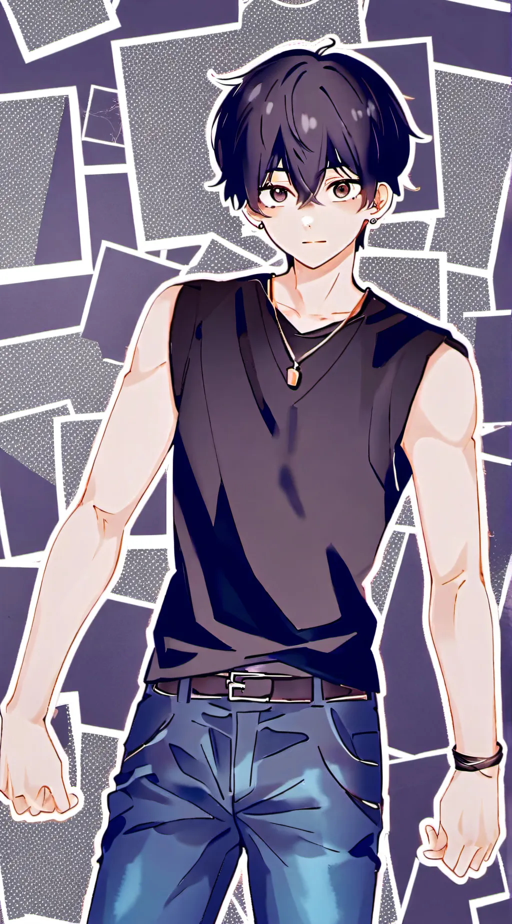 ai character: Daniel  background