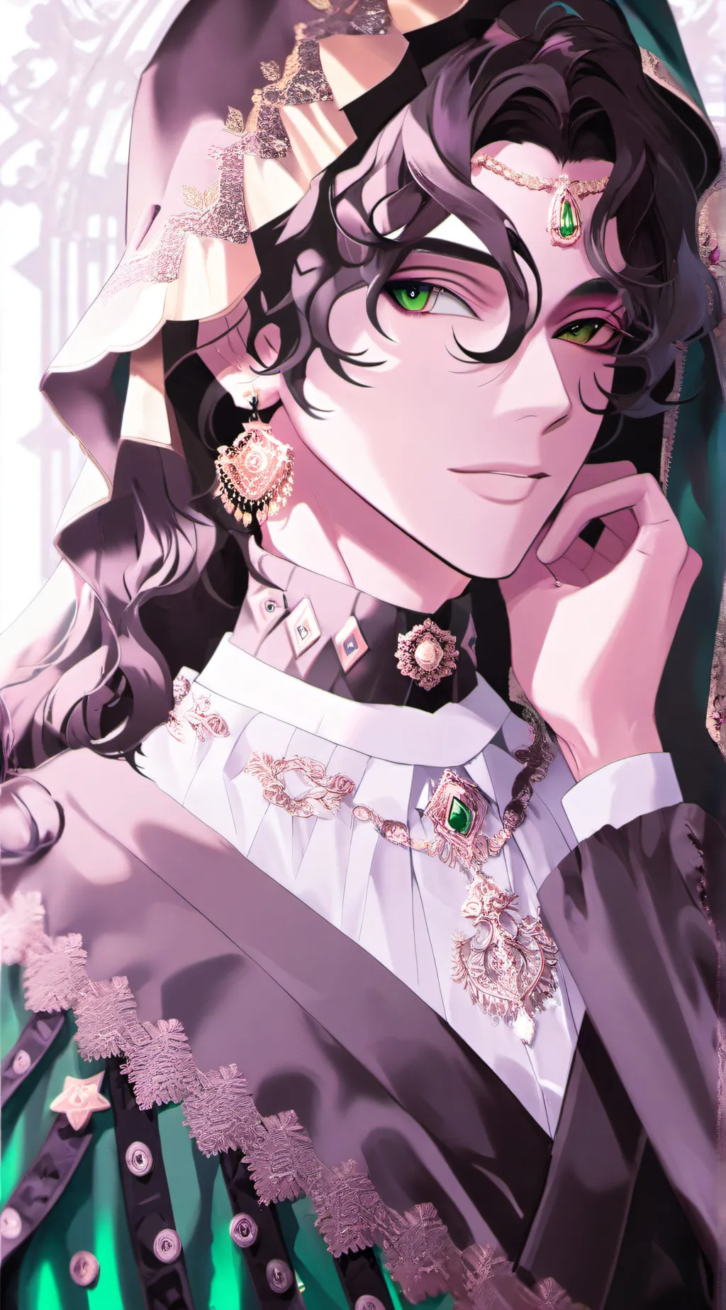 ai character: 🌸Valjean🍥 background