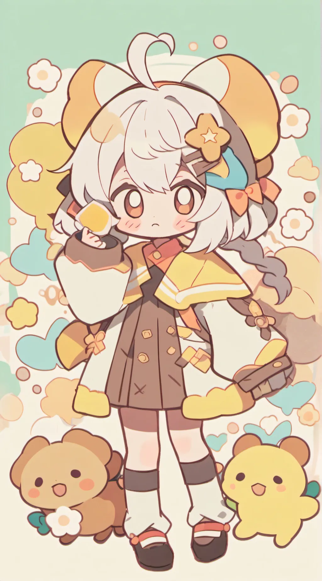ai character: lily background