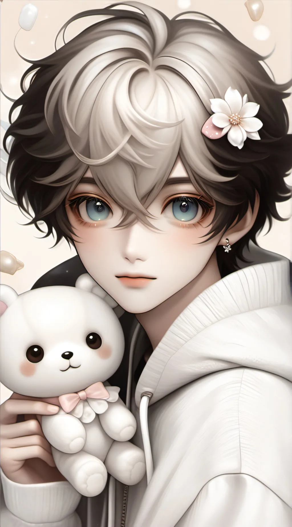 ai character: ur man background