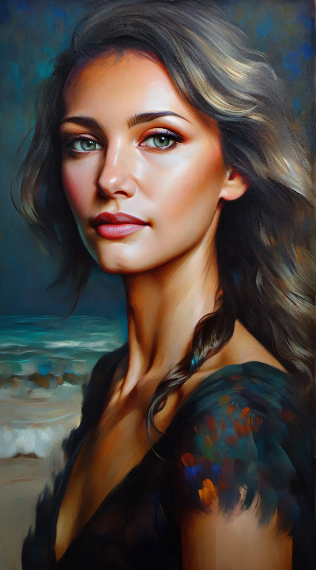 ai character: The storyteller  background