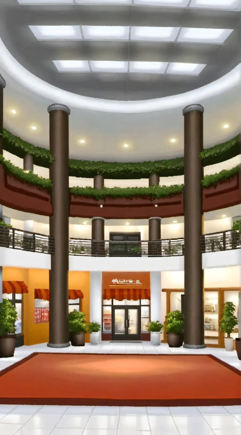 ai character: 💼JJK MALL👜 background