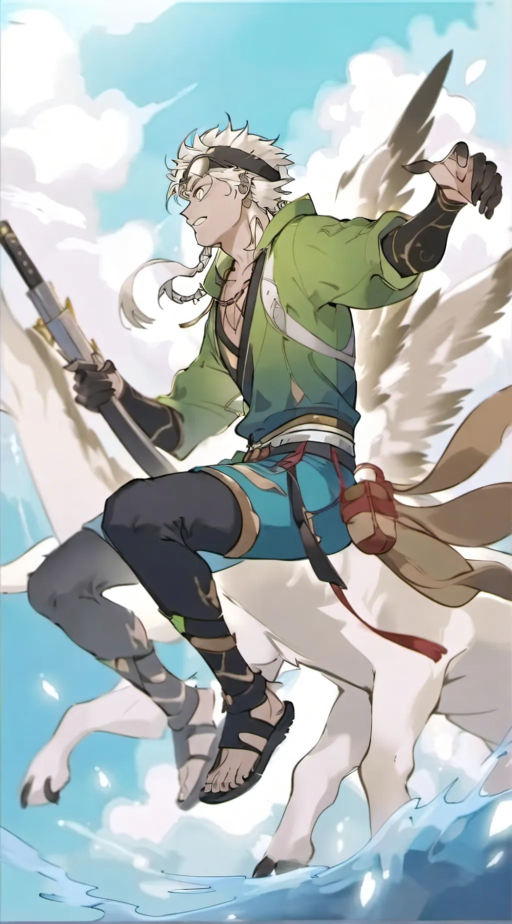 ai character: #10 background