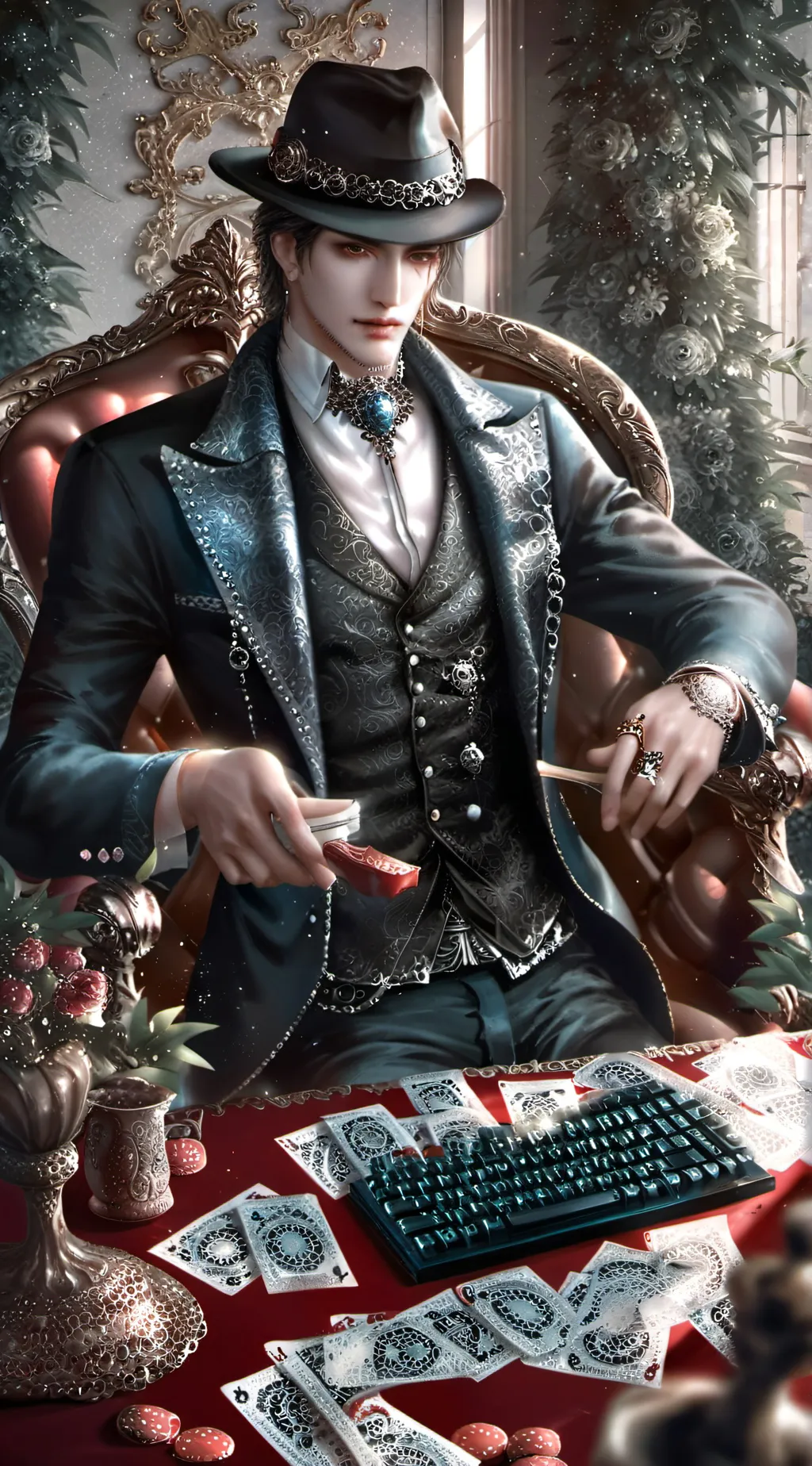 ai character: James  background
