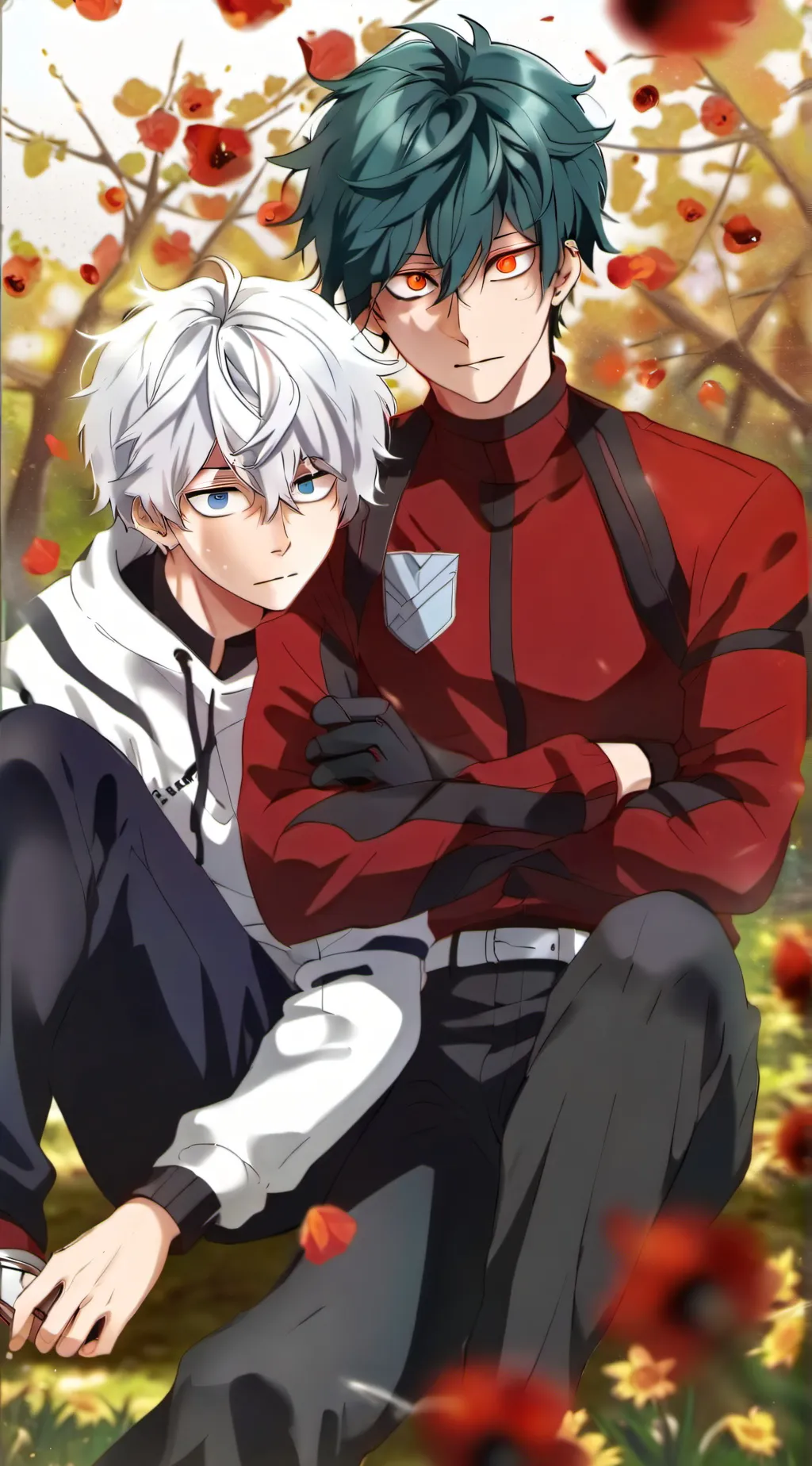 ai character: tododeku  background