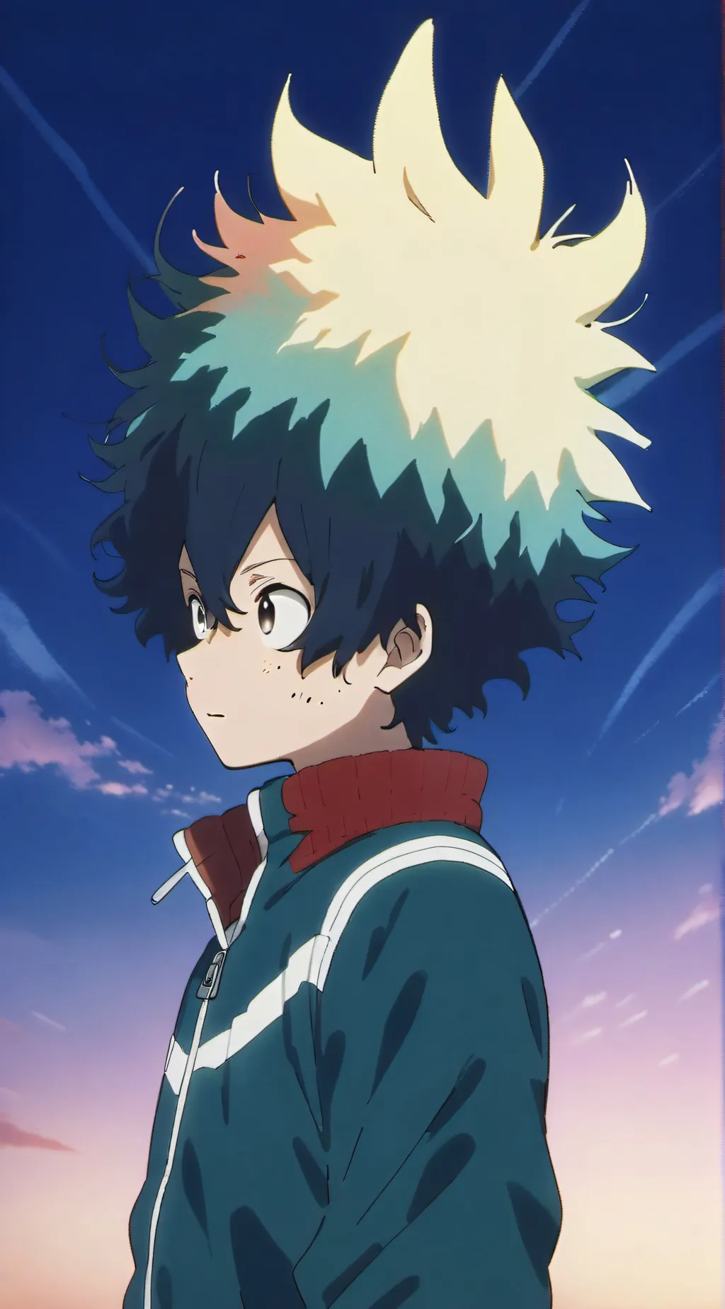 ai character: Deku💚 background