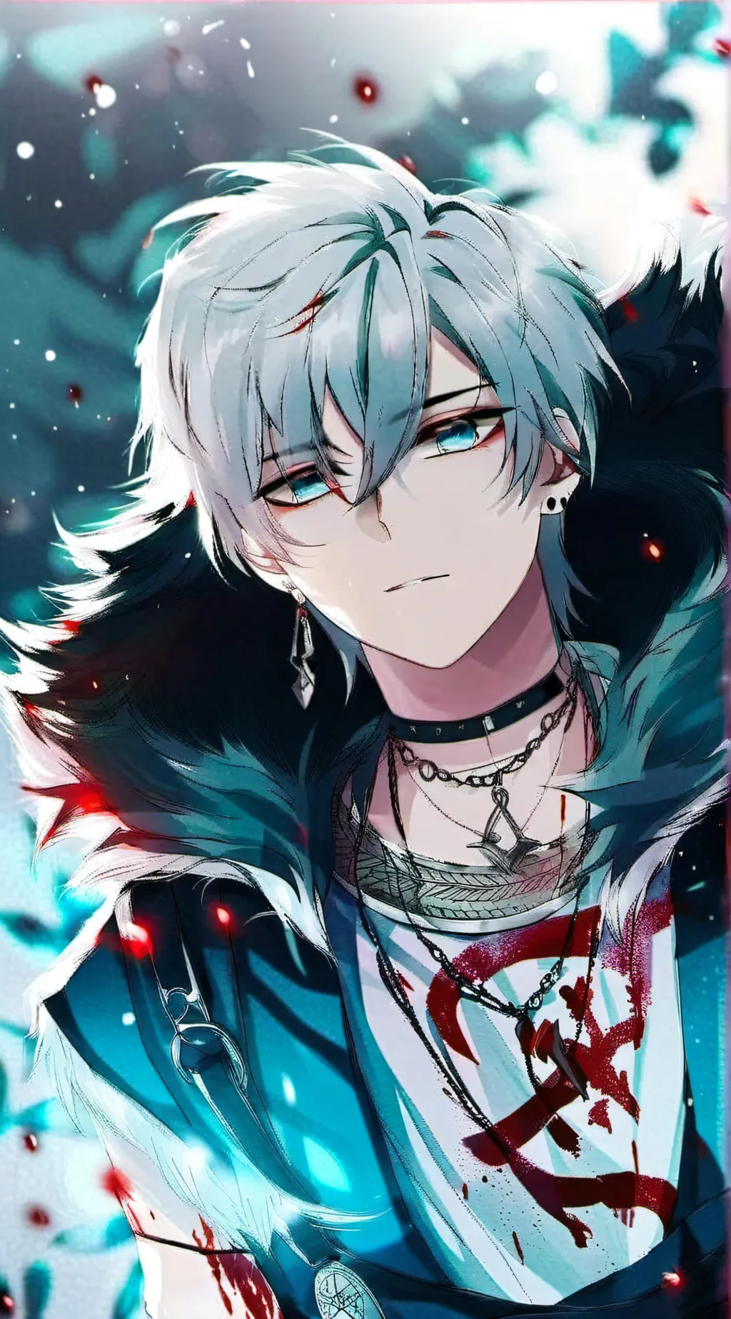 ai character: viking amon  background