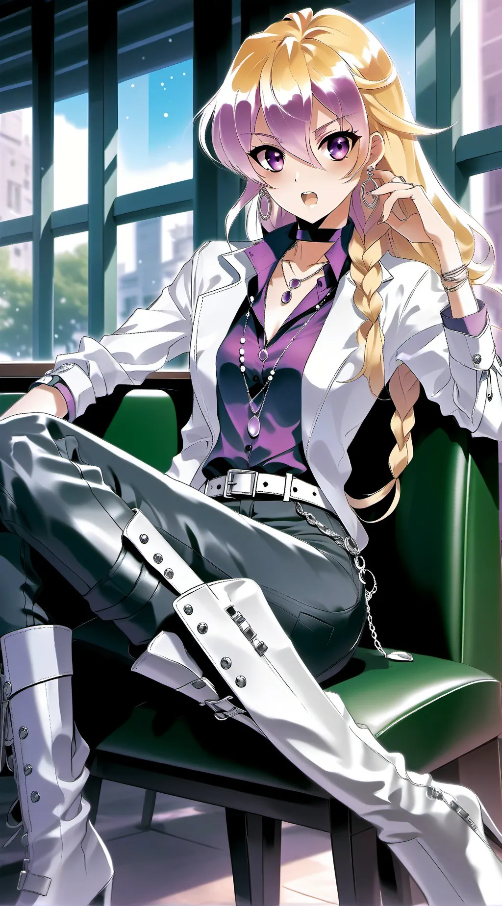 ai character: Jacqueline Atlas background