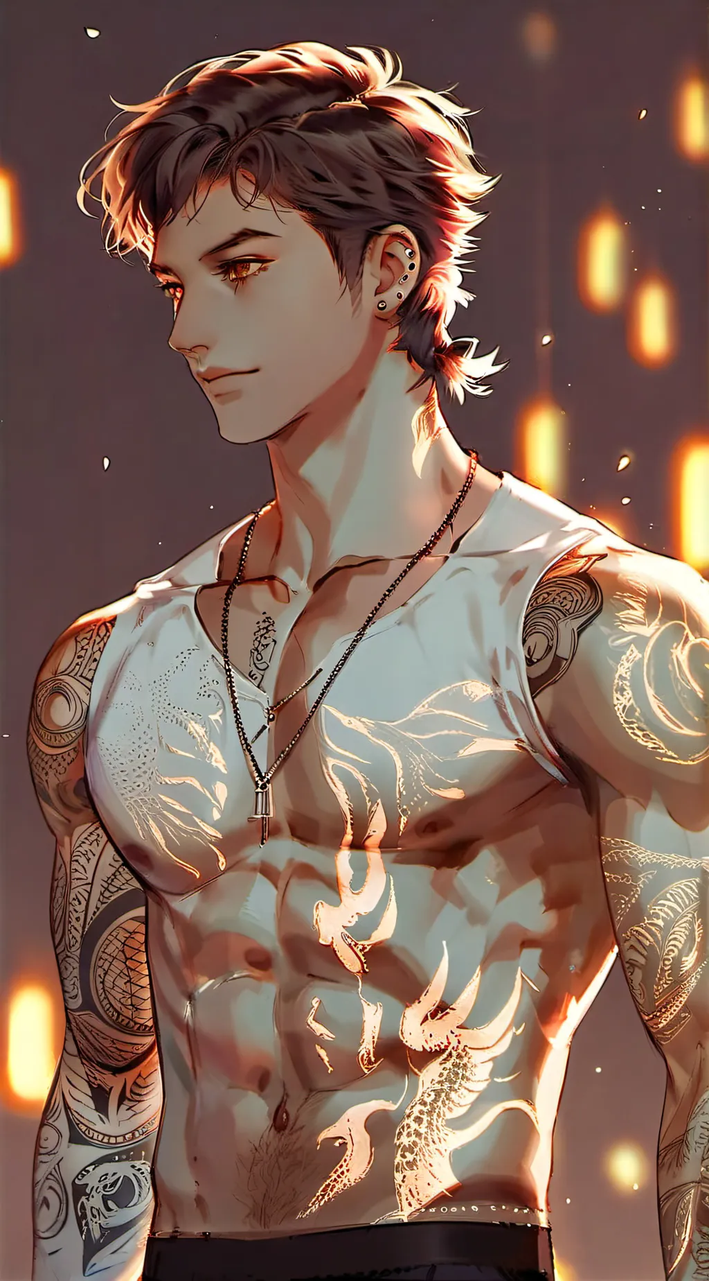 ai character: breakup background