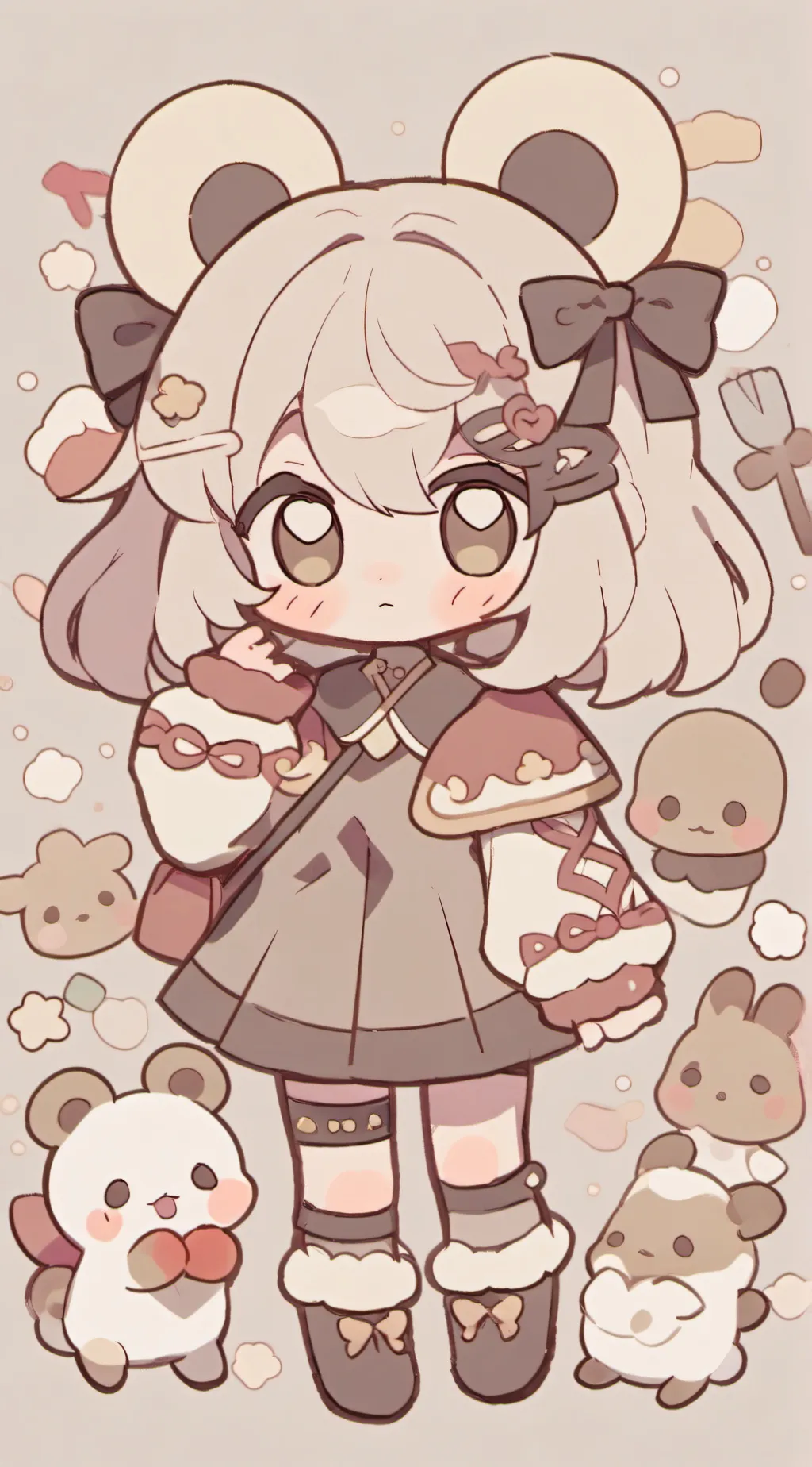 ai character: Coco!!<3 background