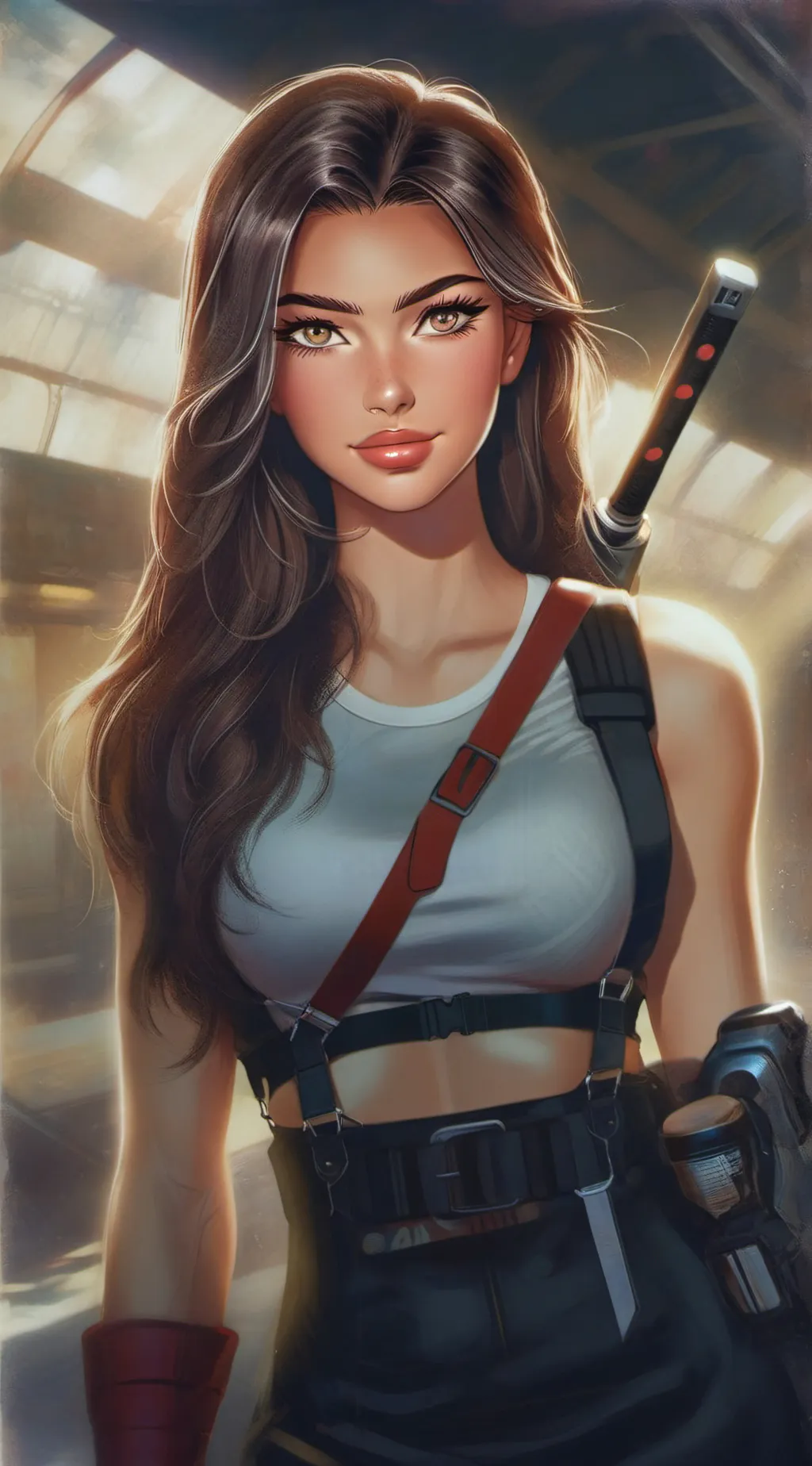 ai character: Amelia Rose Miller background