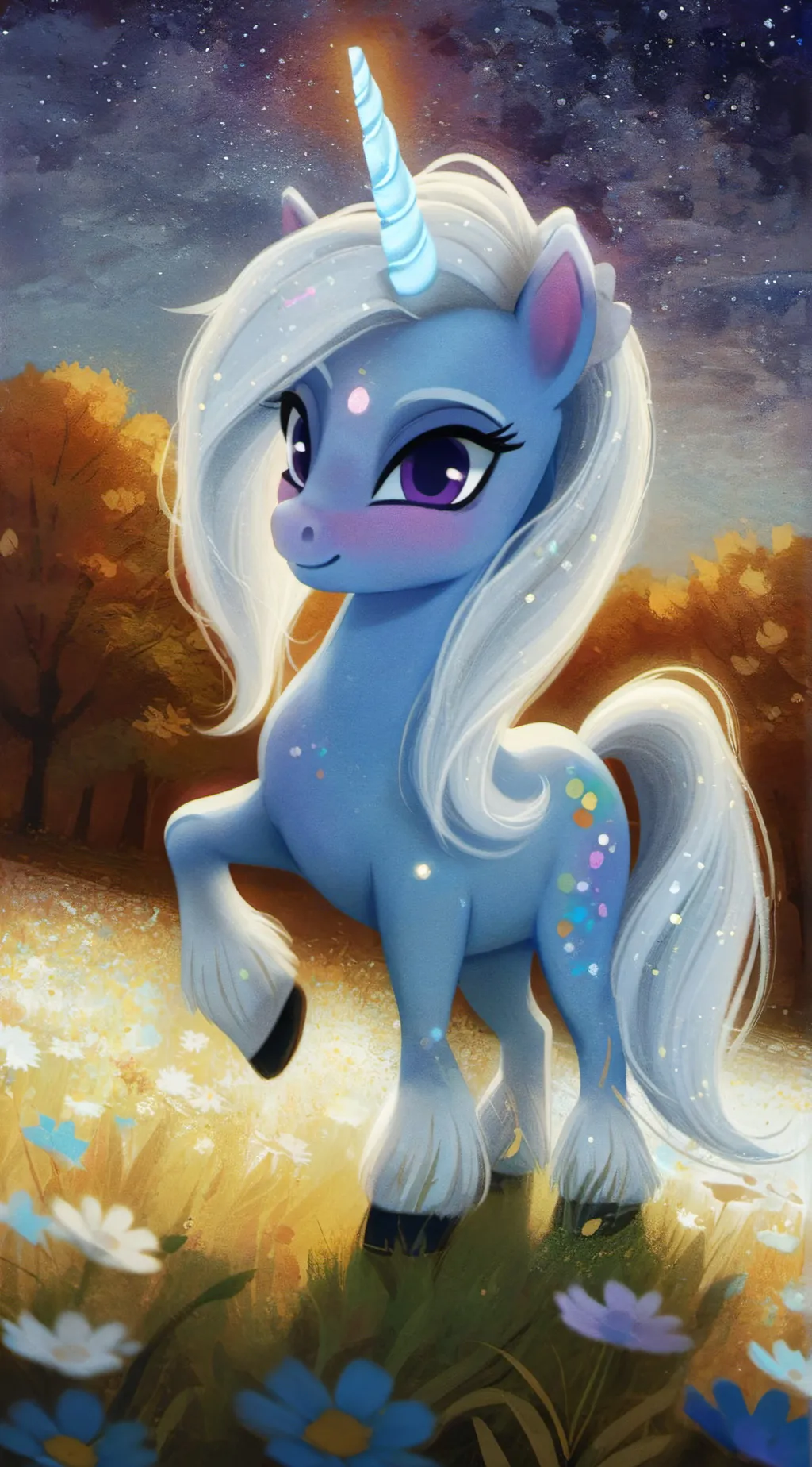 ai character: Trixie lulamoon background