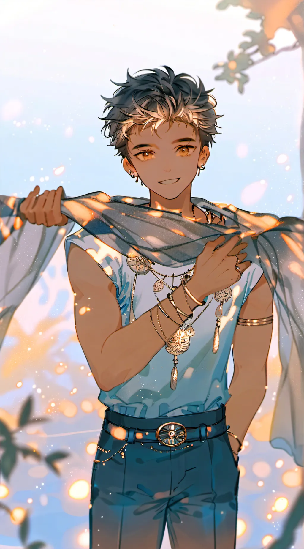 ai character: Kai background