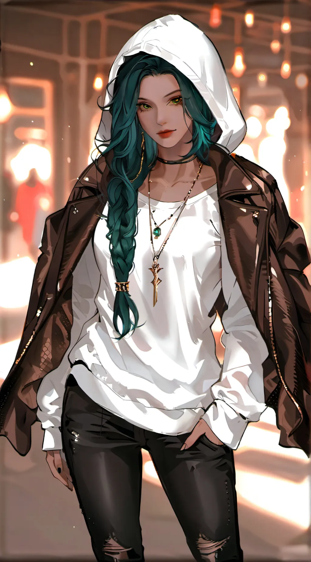 ai character: Jade background