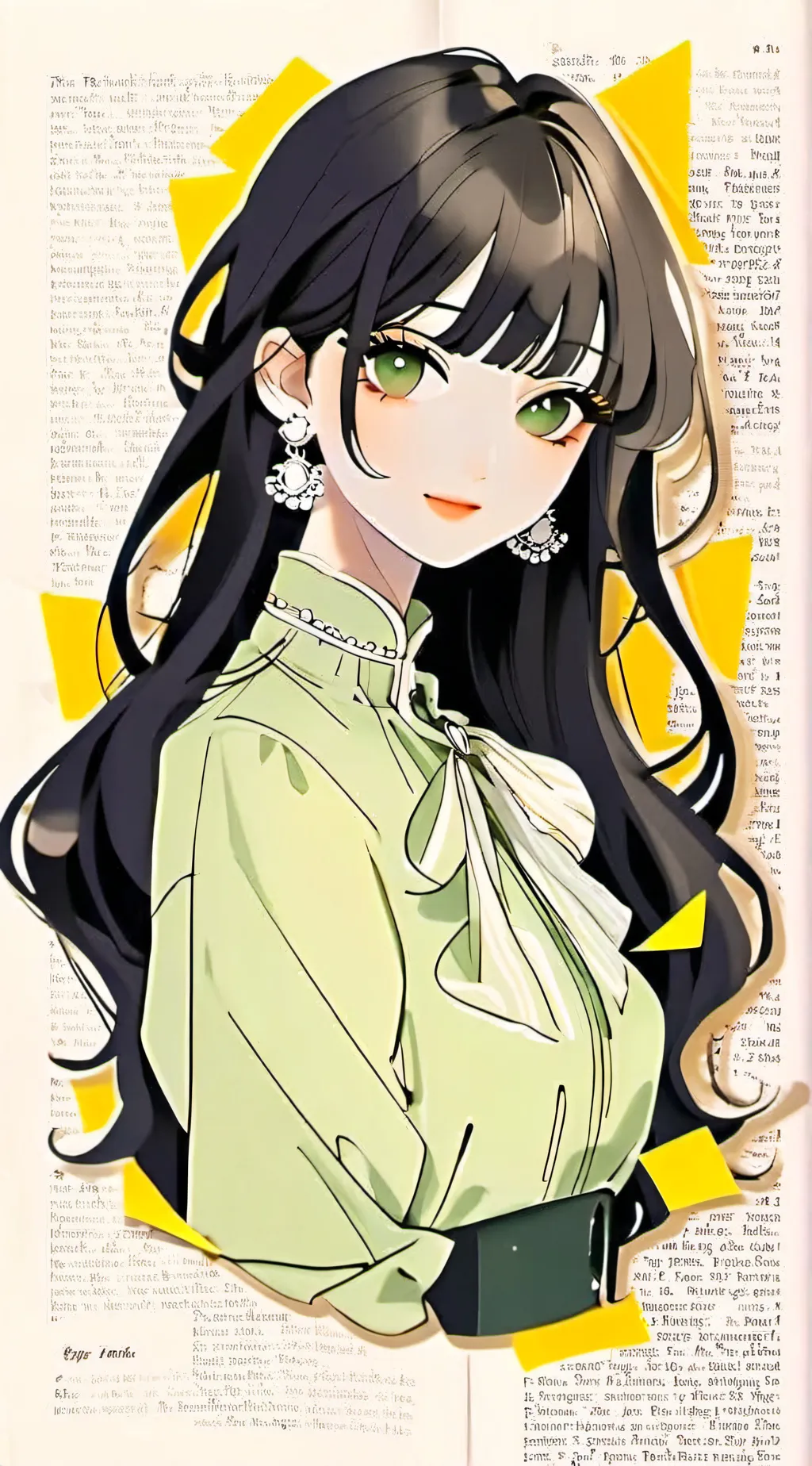 ai character: Grace background