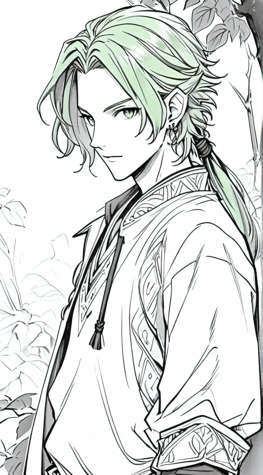 ai character: Luo background