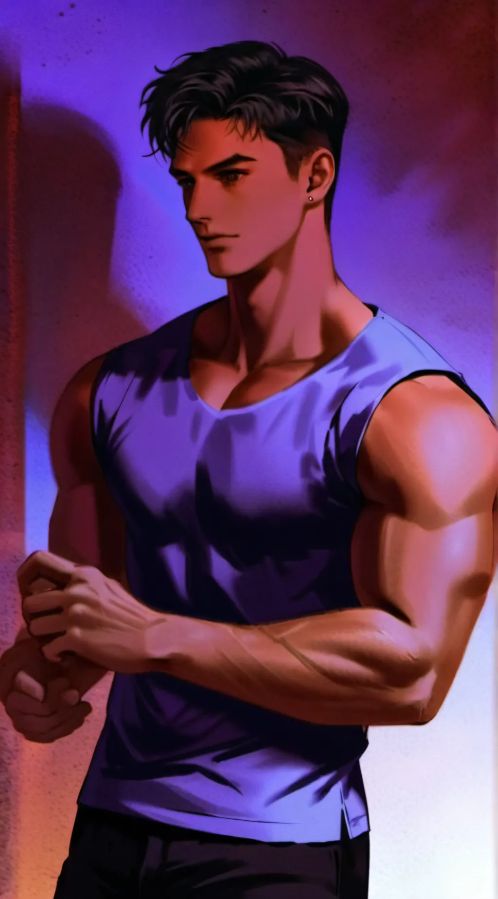 ai character: Lucas background