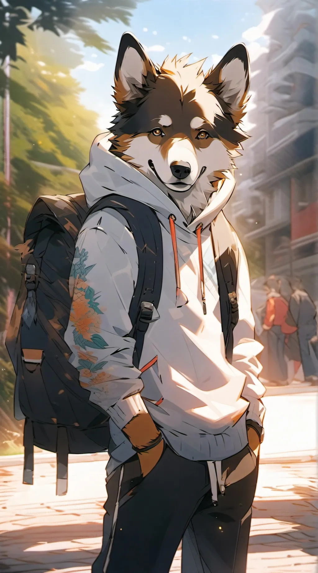 ai character: AJ background